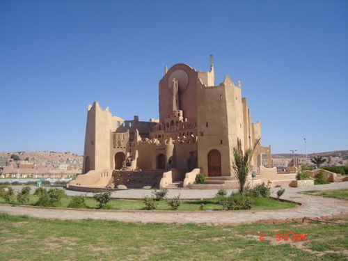Ghardaya.Le rond-point