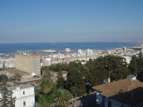 view of algiers from BLV Suidani Boudjemaa